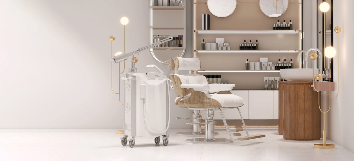 medspa treatment room interior